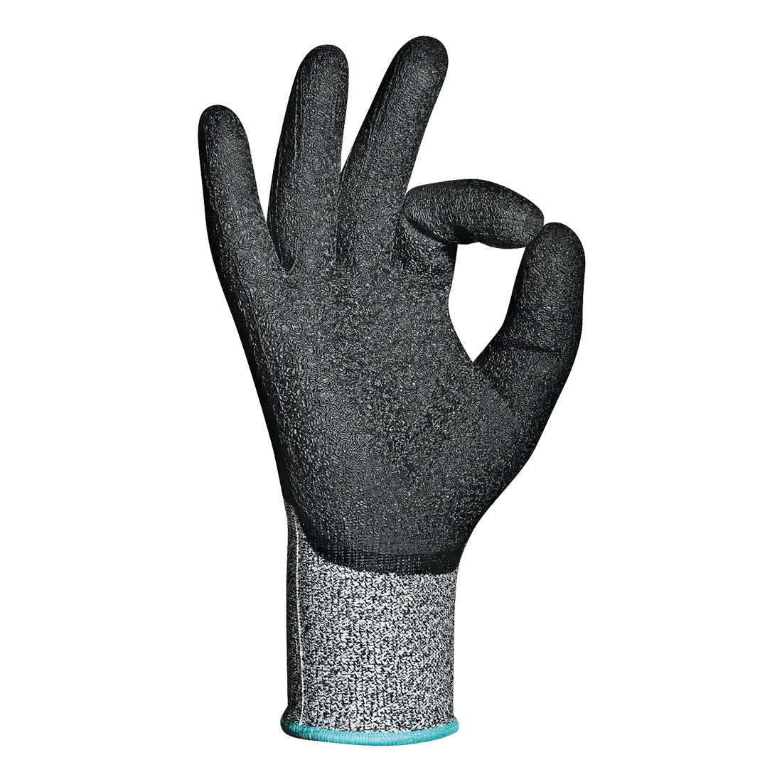 COBRA GLOVES - High-Cut Resistance - Antiabrasion Coating - Breathable Dytex Knit - Pack of 12 Pieces