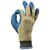 POWER PALM GLOVES - Anti-Slip Latex Finish - Kevlar Knit - Elastic Knit Cuff - Pack of 12 Pieces