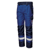 POLYTECH PLUS TROUSERS - Reflective Band - Double-Layer Protection - Preformed Knee Reinforcement