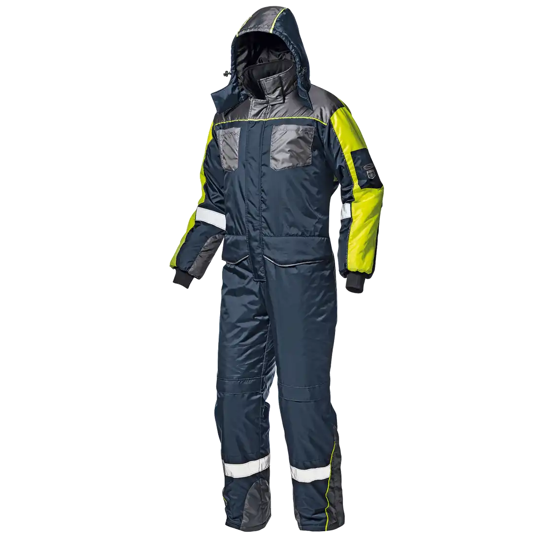 FREEZER COVERALL - Hi-Vis Inserts - Thinsulate Padding - Ankle Zippers