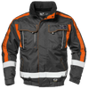 CONTENDER JACKET Workjacket - Hi-Vis Inserts - Waterproof Polyester - Windproof Flap