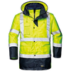 MOTORWAY SPLIT JACKET - Class 3 - Hi-Vis - PU Coated Polyester