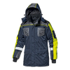 FREEZER JACKET - Hi-Vis Yellow - Reflective Bands - Detachable Hood